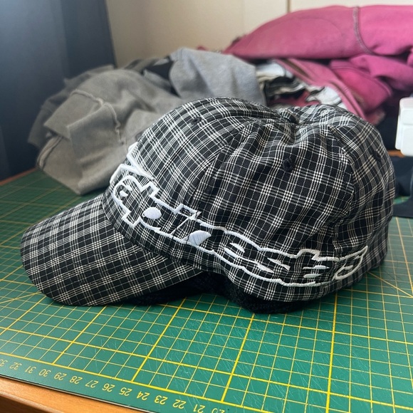 Rare vintage Alpinestars plaid hat - Picture 2 of 12